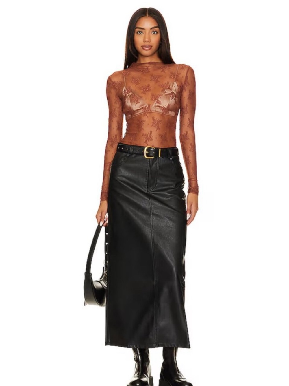NWT Free People Intimately sheer lace Lady Lux layering top size XS